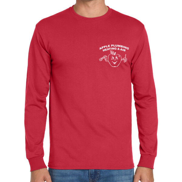 Long Sleeve Tee--White Graphics Thumbnail