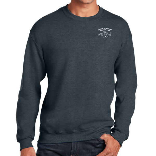 Crew Neck Sweatshirt--White Graphics Thumbnail
